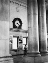 Michigan Central Station ticket windows in 1980